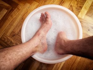 Epsom Salt Foot Bath