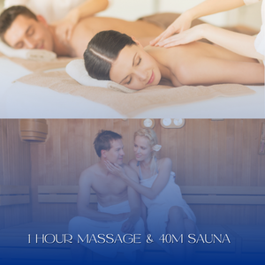 Massage Sauna Voucher